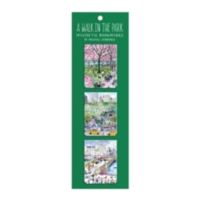 Michael Storrings Walk in the Park Magnetic Bookmarks. Paperback. By Galison Books