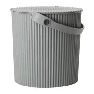 Omnioutil Storage Bucket & Lid Large Dark Grey