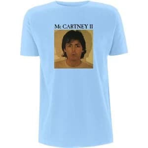 Paul McCartney - McCartney II Mens Medium T-Shirt - Light Blue