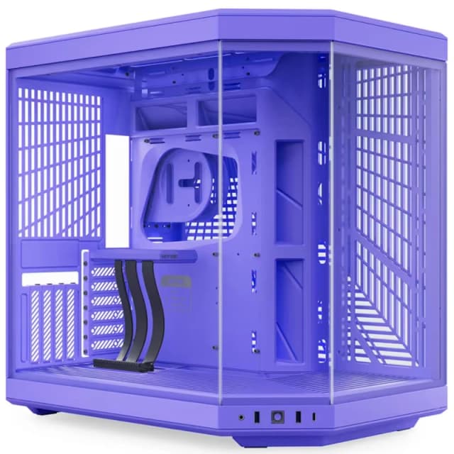 HYTE Y70 Dual Chamber Mid-Tower ATX Case - Taro Milk - CS-HYTE-Y70-TM