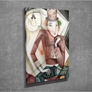 DC317 Multicolor Decorative Canvas Painting