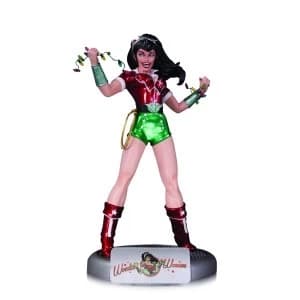Holiday Wonder Woman DC Comics Bombshells Statue