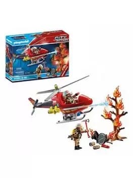 Playmobil 71195 City Action Fire Helicopter