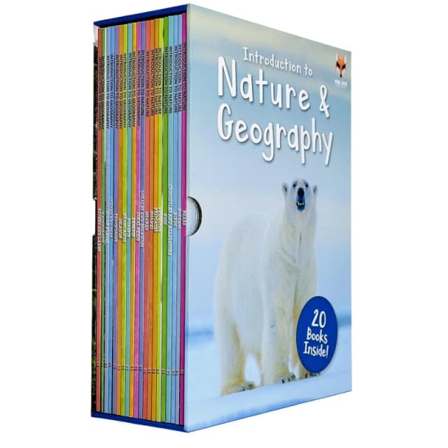 Introduction to Nature and Geography 20 Books Collection Box Set by Jasmine Brooke (Crocodiles and Alligators, Fish, Penguins, Primates) Jasmine Brook