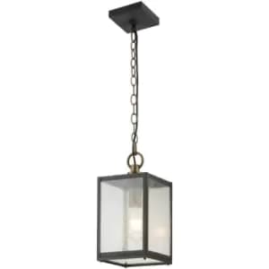 Quintiesse Kichler Lahden Outdoor Pendant Ceiling Light Weathered Zinc, IP44