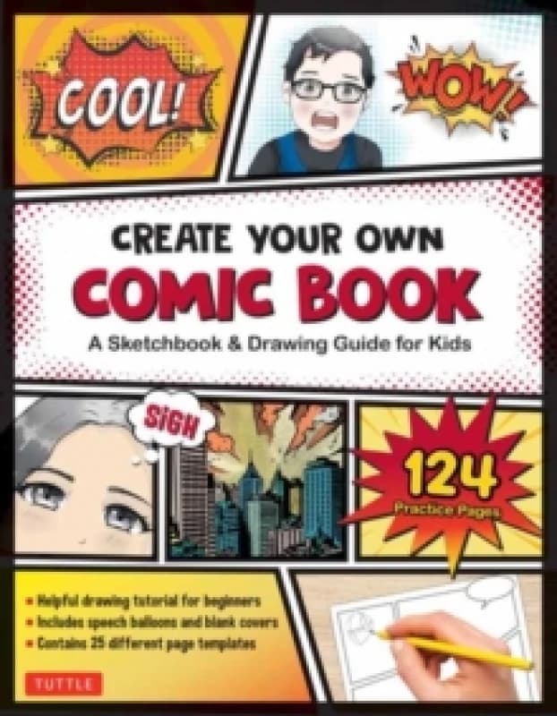 Create Your Own Comic Book. Paperback. By Tuttle Studio Books