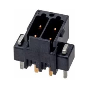 Phoenix 1859644 DMCV 0,5/ 2-G1-2,54 THR 2-Row PCB Header 6A 2x2 Way 2.54mm (5)