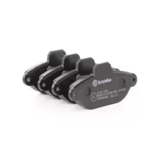 BREMBO Brake pad set FORD,FIAT,LANCIA P 23 160 5892736,71737178,71772226 1559698,1575620,1669578,1675620,7G9T14K733XCJ,9S512K021B,9S512K021BA