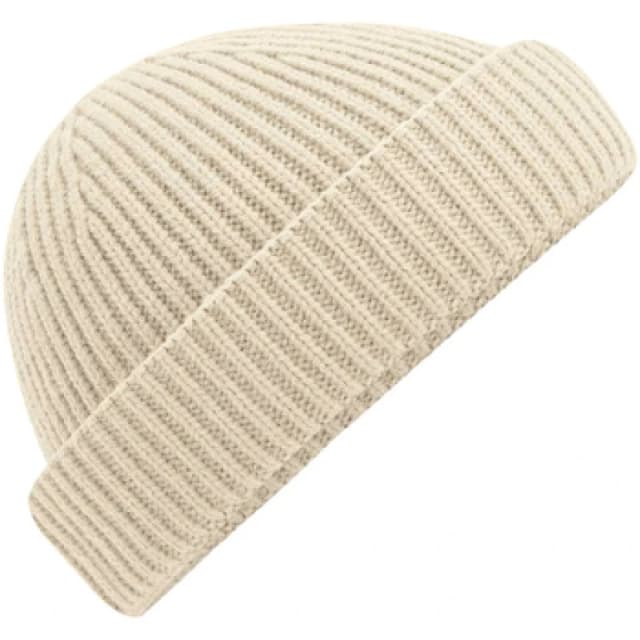 Beechfield Beechfield Men Harbour Beanie in Beige Beige One Size Male 5063300943205