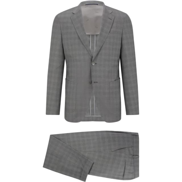 Boss Mens T Heston Suit Medium Grey male 34 (44)