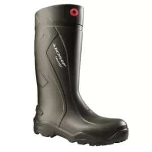 Dunlop Adults Unisex Purofort Plus Wellies (11 UK) (Green)