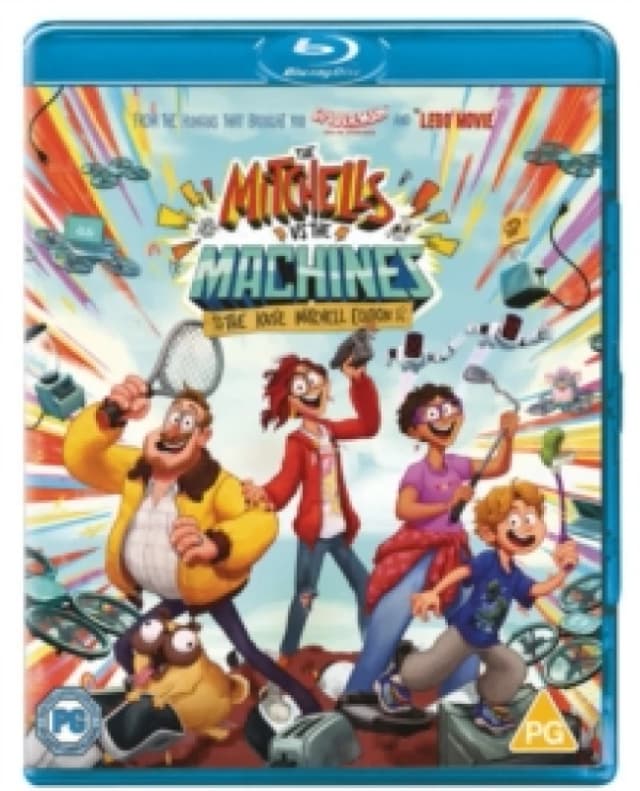 The Mitchells Vs. The Machines Bluray 5050629575330