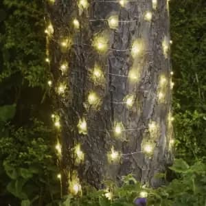 Smart Solar Firefly Ultra Solar-Powered Warm White 100 LED Outdoor String Lights