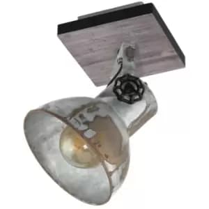 Barnstaple Single Spotlight Brown-Patina, Black - Eglo