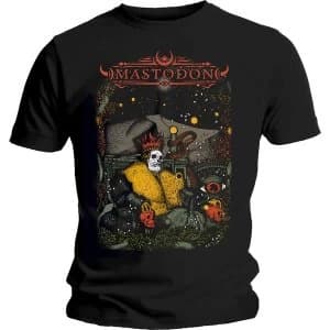Mastodon - Seated Sovereign Unisex Large T-Shirt - Black