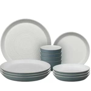 Impression Charcoal Blue 12Pc Dinner Set