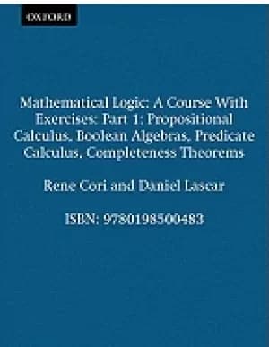 mathematical logic a course with exercises part i propositional calculus bo