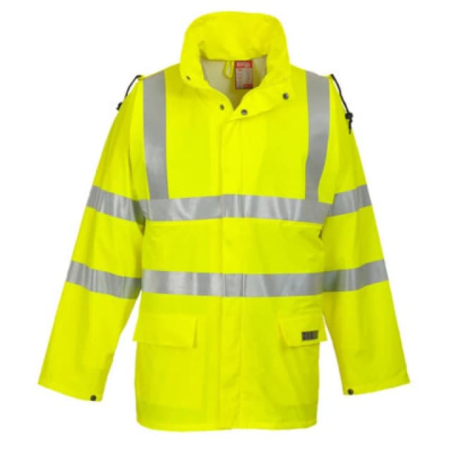 Sealtex Flame Resistant Hi Vis Jacket FR41YERL Colour: Yellow