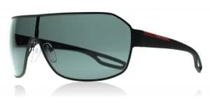 Prada Sport PS52QS Sunglasses Black DG01A1 37mm