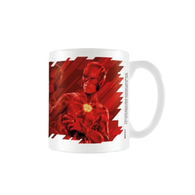 The Flash The Flash Fragment Mug in Dark Red Dark Red One Size Unisex 5063377377545