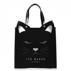 Ted Baker Meowcon Icon Tote Bag - black