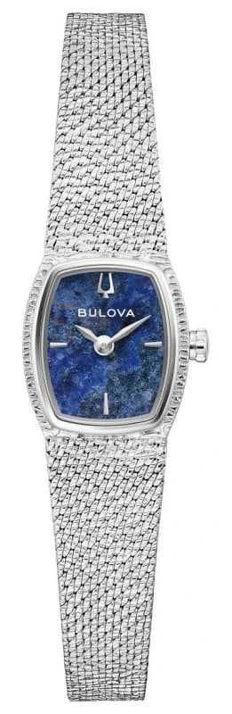 Bulova 96L343 Classic 'Goddess of Time' (17mm) Blue Sodalite Watch