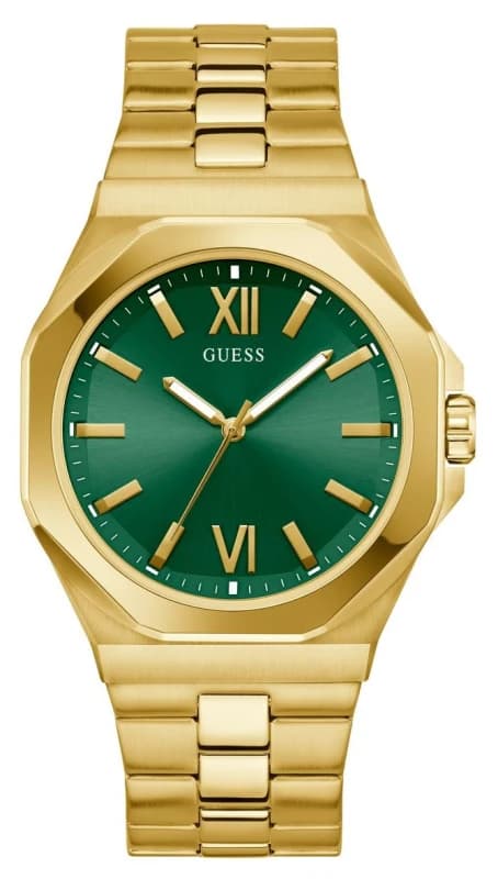 Guess GW0849G2 EMPEROR (41.5mm) Green Sunray Dial / Gold PVD Watch