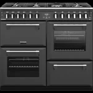Stoves Richmond ST RICH S1000DF MK22 ANT 100cm Dual Fuel Range Cooker - Anthracite - A Rated