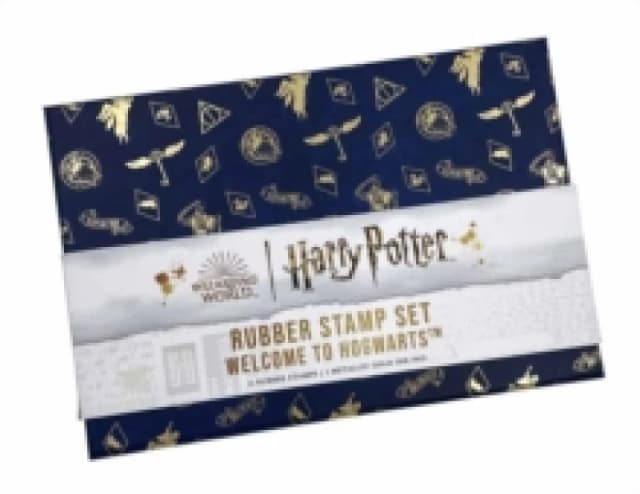 Harry Potter: Welcome to Hogwarts Rubber Stamp Set Kit