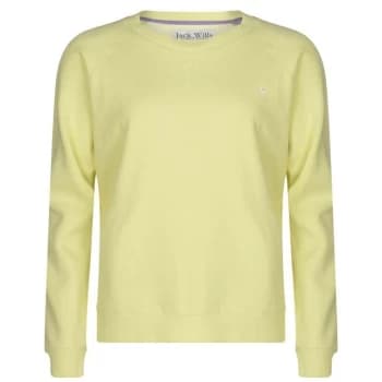 Jack Wills Astbury Pheasant Logo Crew Neck Sweatshirt - Yellow