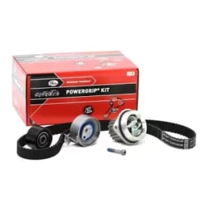 GATES Water Pump + Timing Belt Kit PEUGEOT,CITROEN KP15581XS 1609525980,1643639780,1610793580