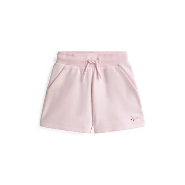 Tommy Hilfiger Kids Fleece Jogger Shorts Light Pink TOG female 8Y