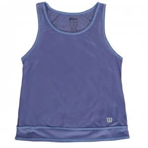 Wilson Mesh Tank Top Junior Girls - Marlin