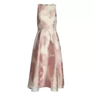 Ted Baker Wylieh Midi Dress - Pink