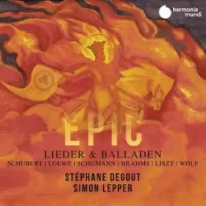 Epic Lieder & Balladen by Stephane Degout CD Album