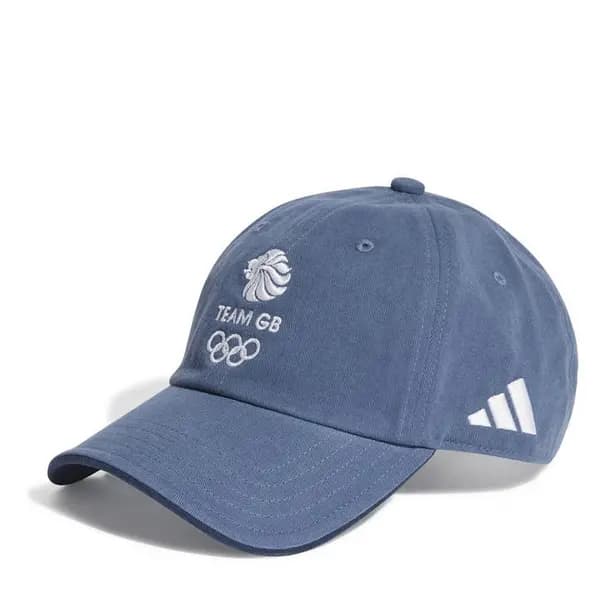 adidas Team GB Dad Cap Unisex Baseball Caps Mens Blue 39167118050