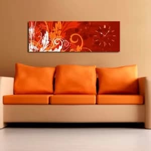 3090CS-5 Multicolor Decorative Canvas Wall Clock