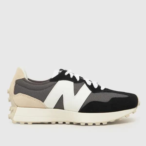 New Balance 327 trainers in Black & white Black & White UK 3.5 (EU 36)
