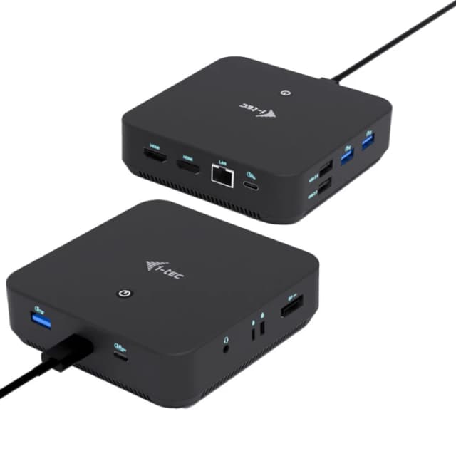 i-tec i-tec USB-C DP Dual HDMI Docking Station with Power Delivery 100 W C31TRIPLEVIDEODPPRO