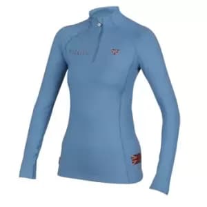 Aubrion Ladies Team Long Sleeve Base Layer - Grey