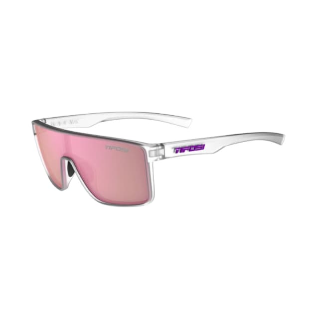 Tifosi Sanctum Single Lens Sunglasses Satin Clear unisex One Size