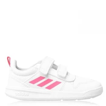 adidas Tensaur Infant Trainers - White/Pink, Size 9