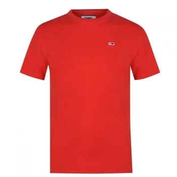 Tommy Jeans Crew Neck Tee - Red XNL