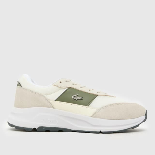 Lacoste Run Set Trainers in Grey Multi Grey Multi UK 7 (EU 40½)