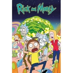 Rick and Morty Group Maxi Poster