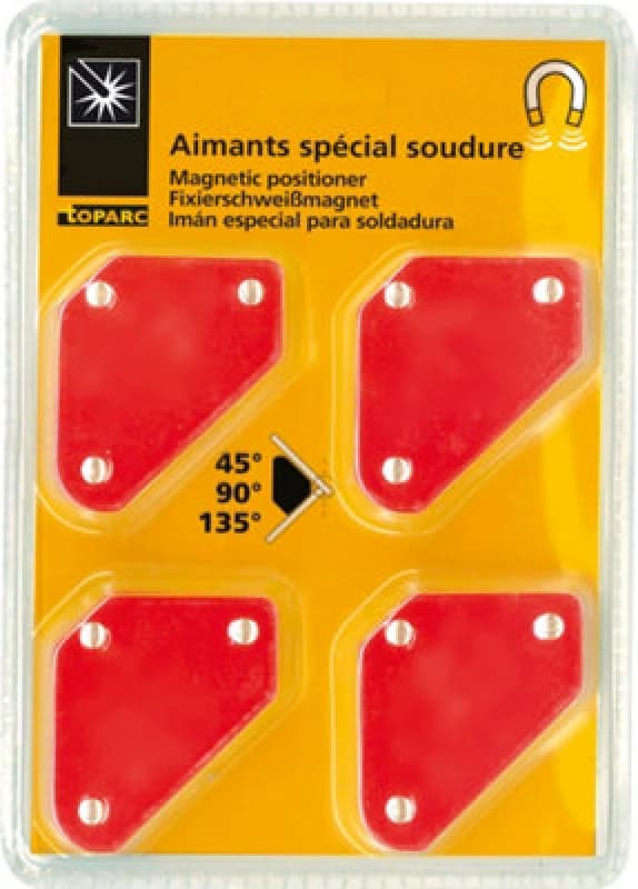 Toparc Toparc 044180 Magnetic welding angle, 4 pcs 044180