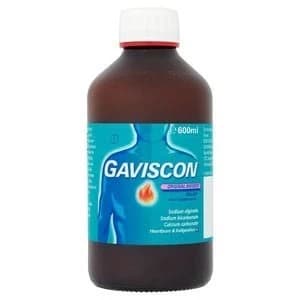 Gaviscon Heartburn & Indigestion Original Aniseed 600ml