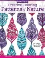 creative coloring patterns of nature art activity pages to relax and enjoy