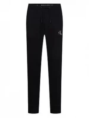 Calvin Klein Jeans Ck Jeans Monogram Patch Joggers, Black Size M Men