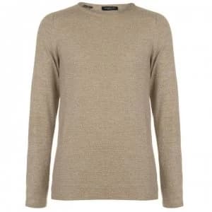 Selected Homme Selected Bakes Crew Neck Jumper Mens - Grey Marl